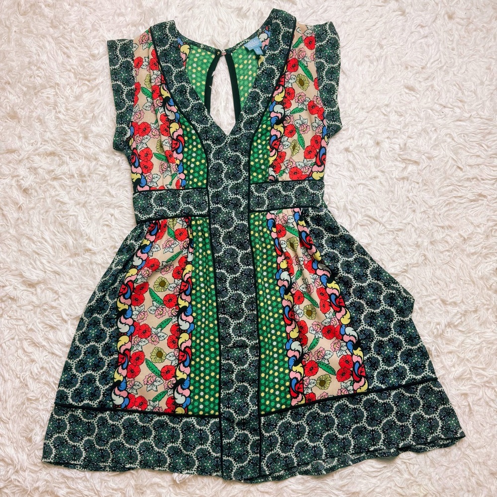 Alice Through the Looking Glass Mini Dress | Alice in Wonderland | Multicolor